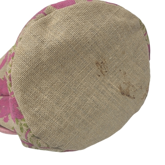 Earth Accessories | Pink & Green Double Strap Tote Satchel Bag (One Size) - Picture 11 of 13